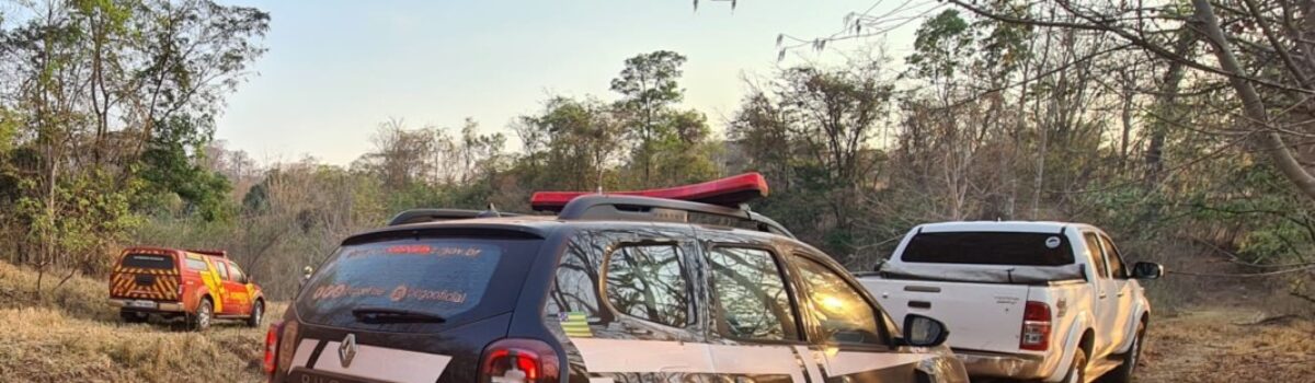 PCGO localiza motocicleta e capacete de corretor desaparecido em Jaraguá