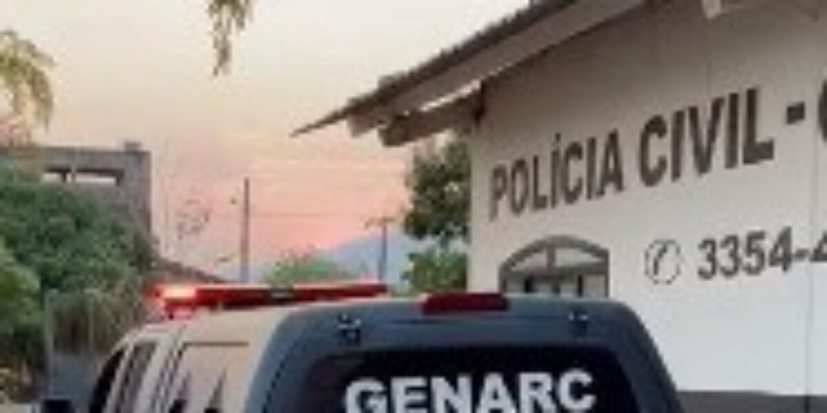 GIH/Genarc de Niquelândia cumprem prisão de autor de homicídio