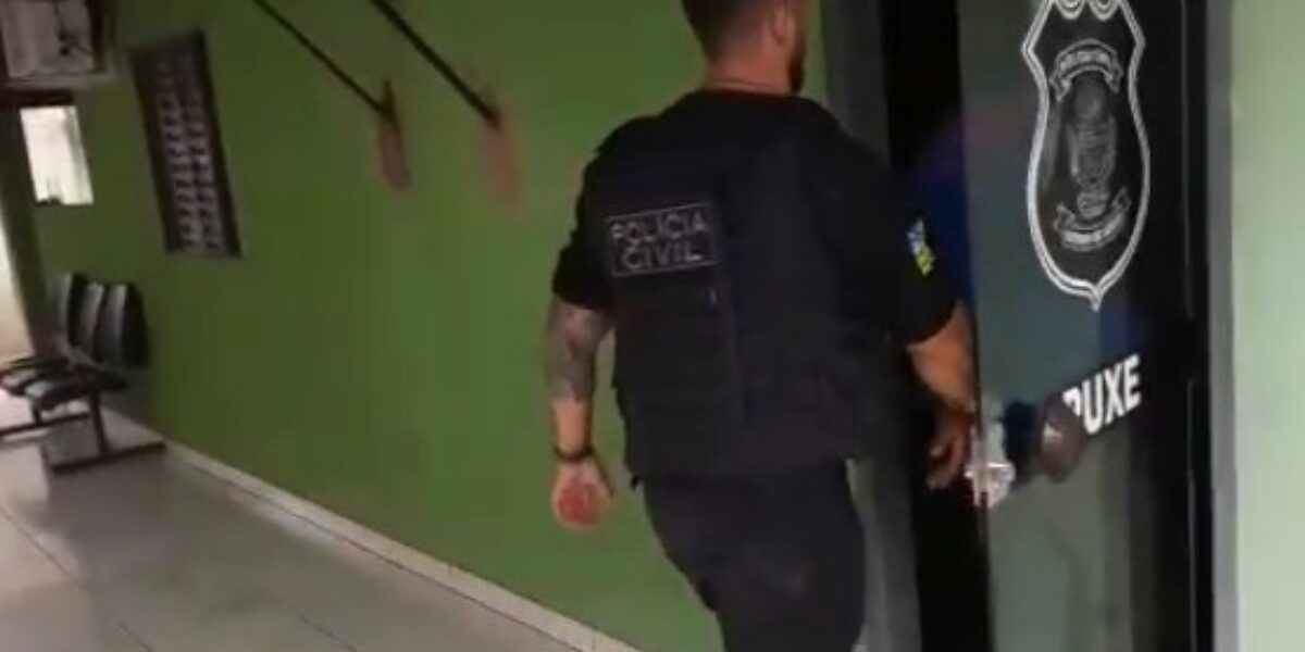 DP de Nova Crixás e PM capturam foragido da Justiça de Minas Gerais