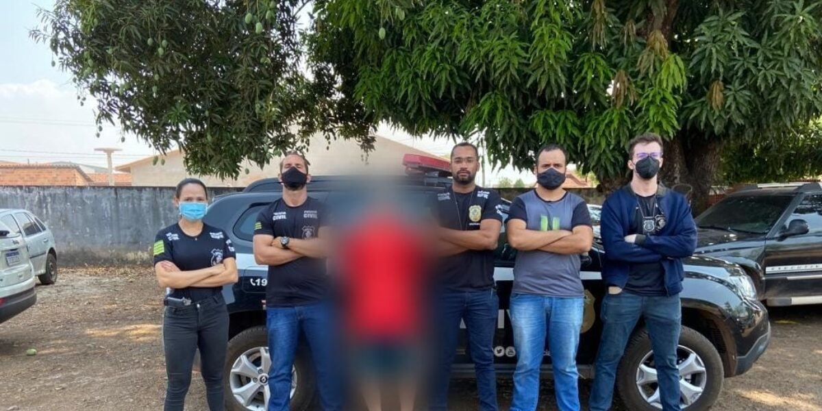 Idoso é preso em Porangatu por estupro à filha de 13 anos; vítima é filha dele com a enteada