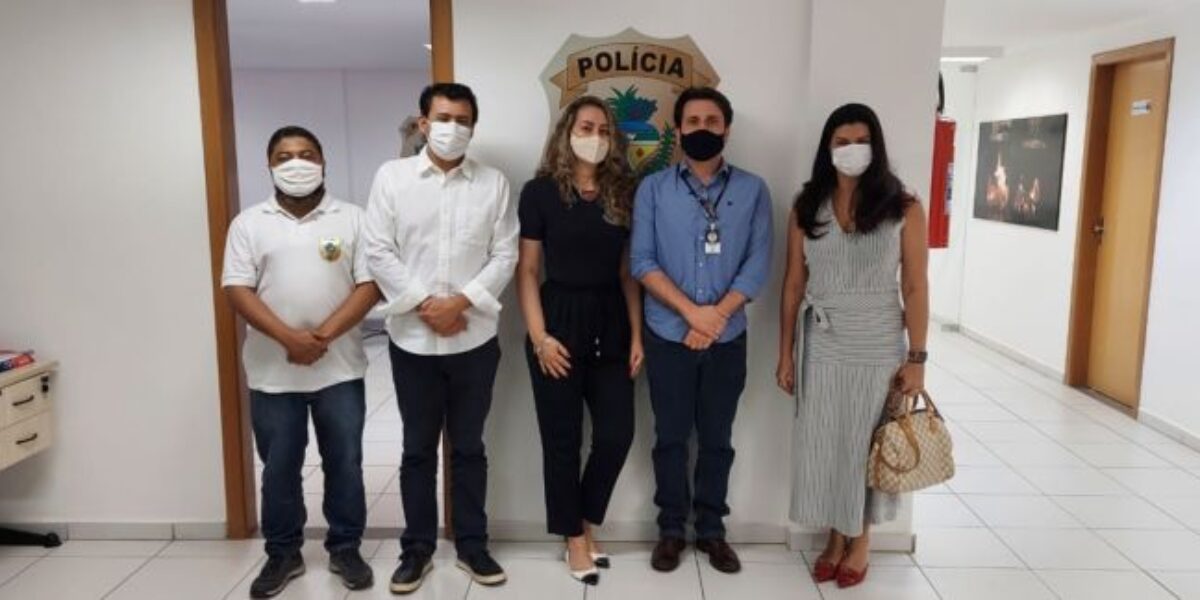 Visita da Diretora da Academia da Polícia Civil da Bahia
