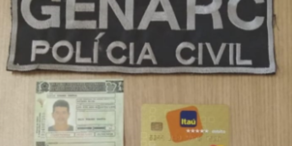 PC prende foragido que usava documento falso, em Goiânia