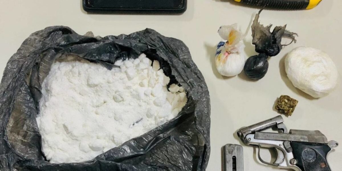 PCGO prende investigado por tráfico de drogas em Formosa