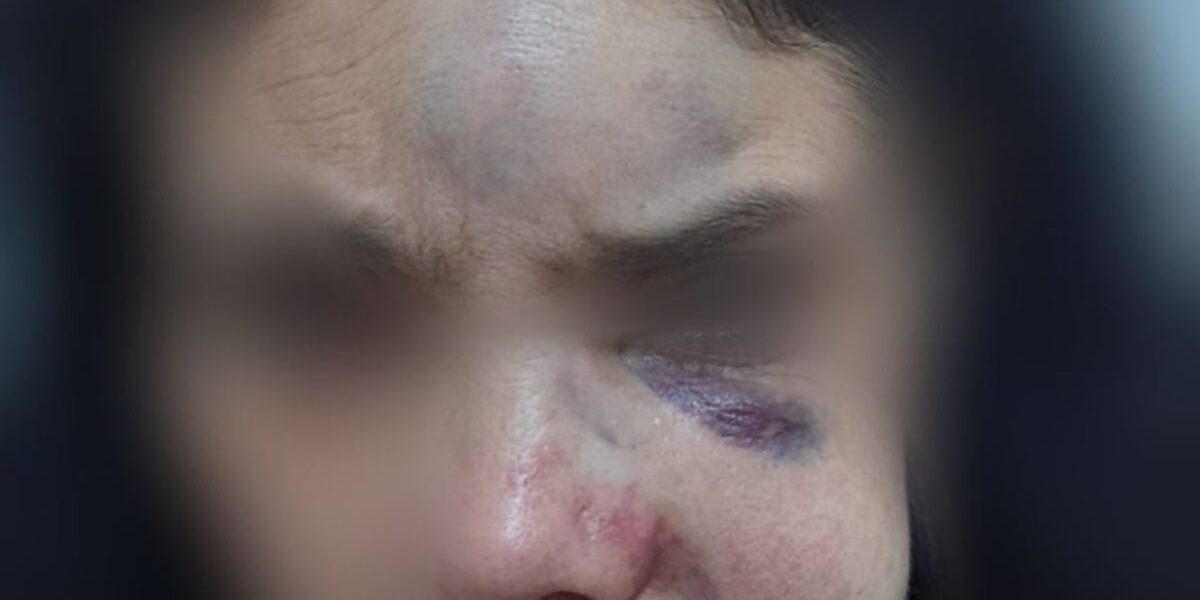 Homem é preso em Jaraguá após espancar namorada