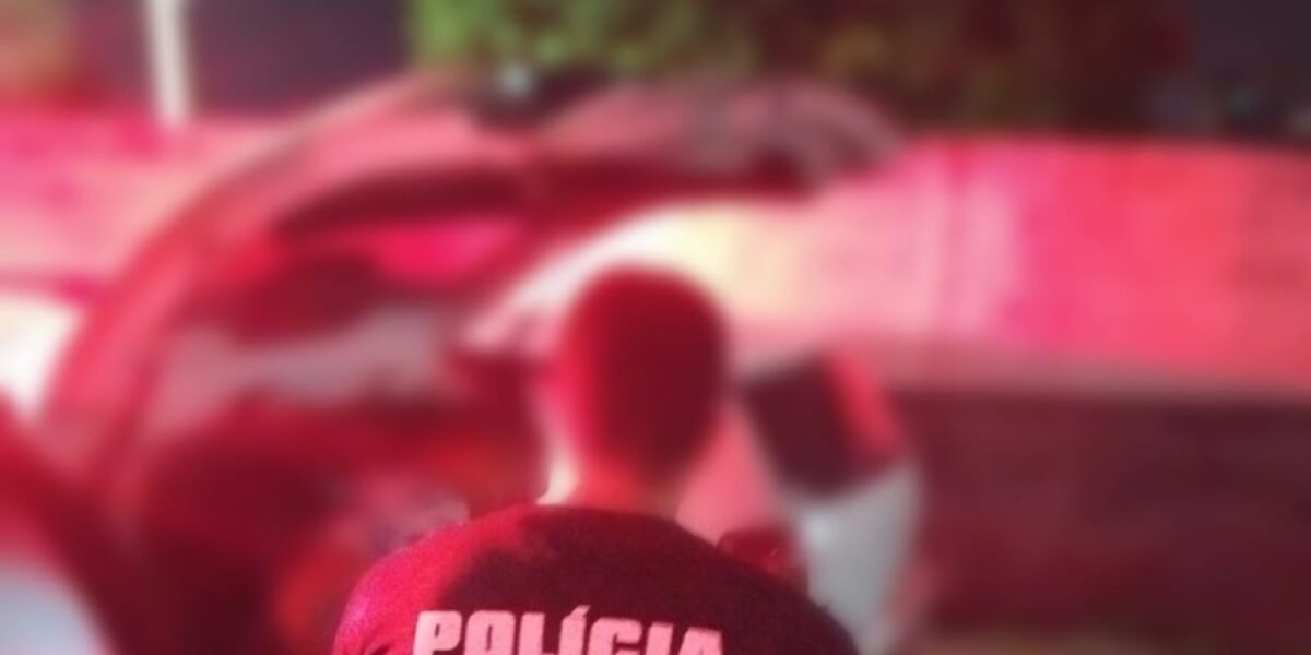 Homem envolvido em roubo violento é preso, em Luziânia