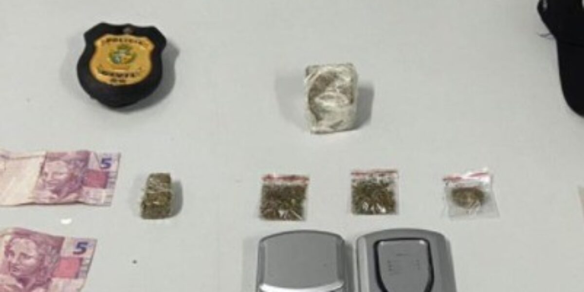 Suspeito de tráfico é preso em Santo Antônio do Descoberto