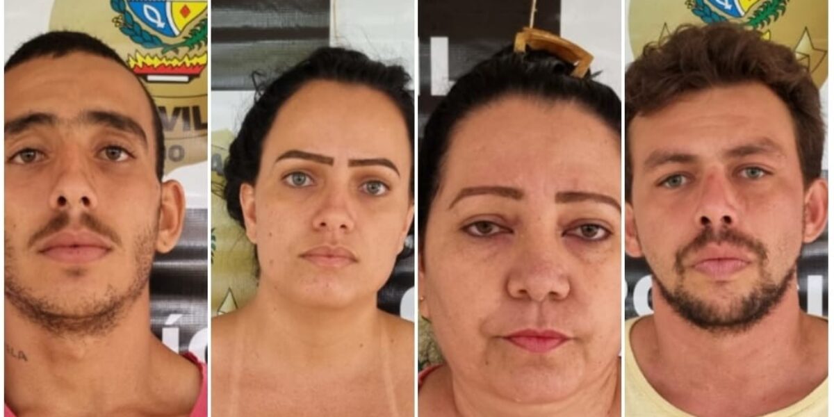 Polícia Civil prende suspeitos de morte de casal em Itaberaí; filho de vítima era verdadeiro alvo