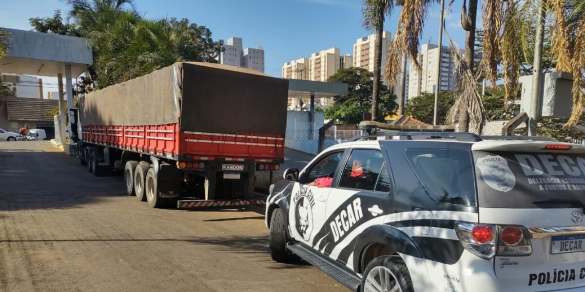 Carga de smartphones roubados é retomada por PCGO e PMGO
