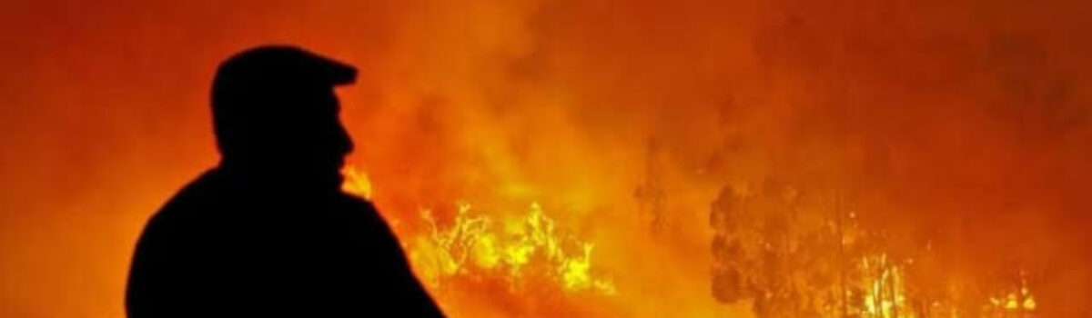 Preso homem que causou incêndio criminoso, em Itumbiara