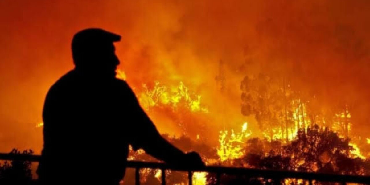 Preso homem que causou incêndio criminoso, em Itumbiara
