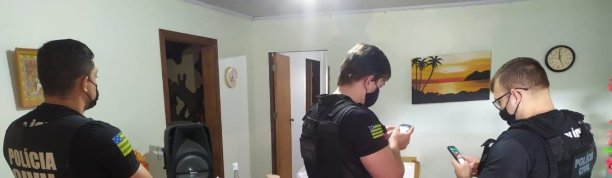 Operação Meu Zeloso Guardador V: PCGO cumpre buscas contra suspeitos de compartilharem pornografia infantil na internet