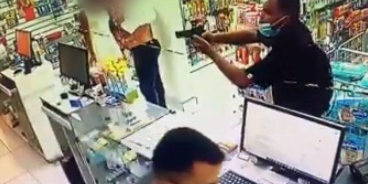 PCGO prende suspeito de roubo em farmácias de Santo Antônio de GO