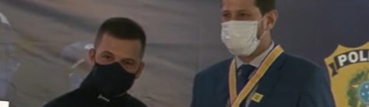 PCGO é homenageada por parceria com PRF