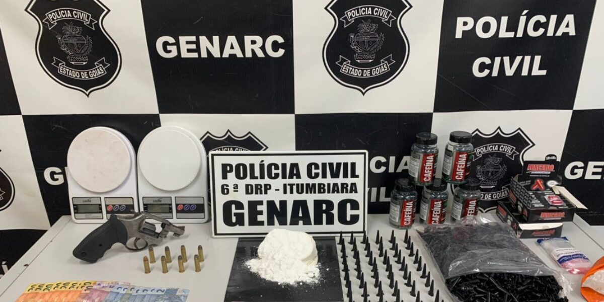 Condenado por latrocínio em SP é preso em Itumbiara com comparsa por tráfico