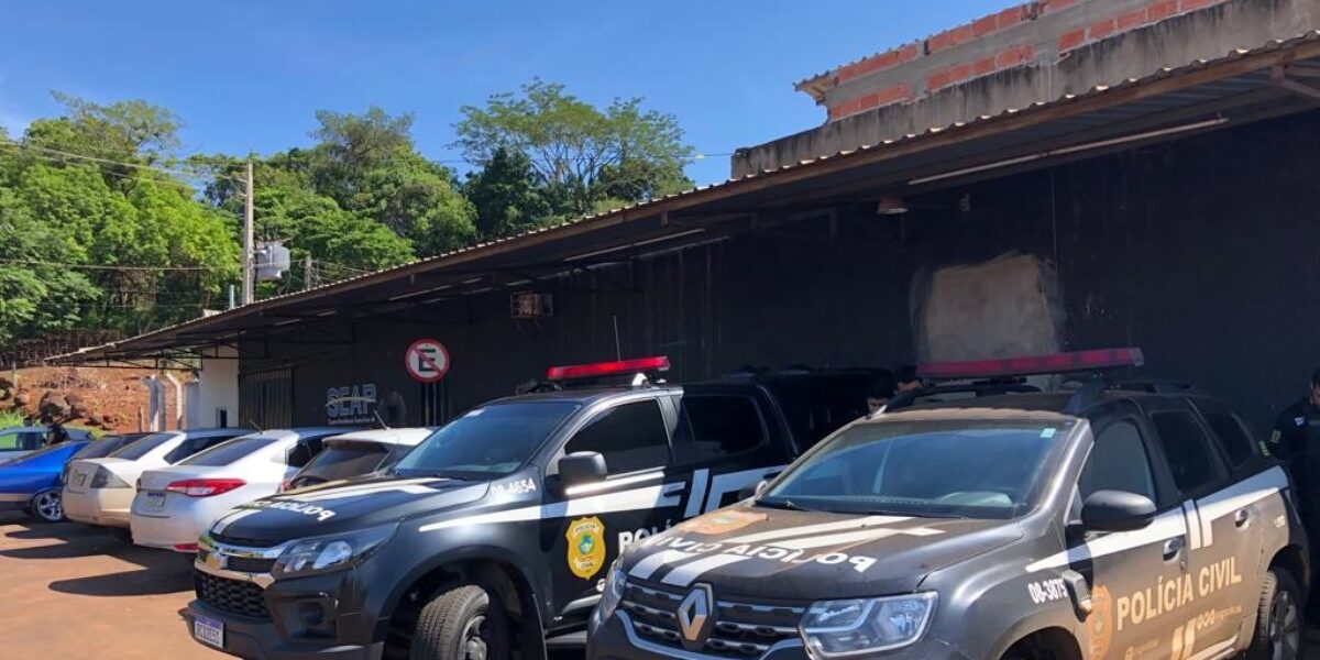 PC, PM e PP cumprem prisões e buscas em Jataí contra tráfico de drogas e extorsão