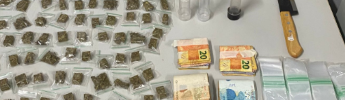 Polícia fecha ponto de tráfico em Águas Lindas