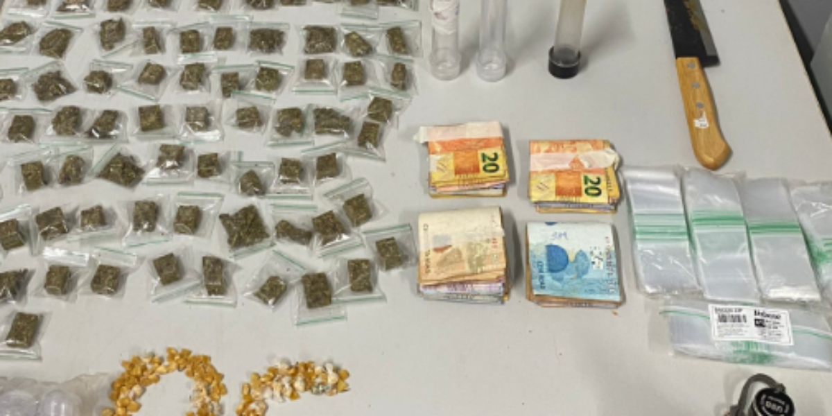 Polícia fecha ponto de tráfico em Águas Lindas