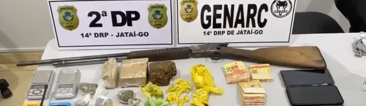 PCGO fecha mais pontos de venda de drogas em Jataí