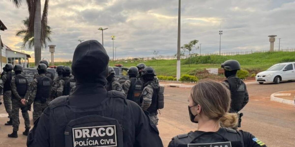 Operação mira uso de drones por detentos do Complexo Prisional