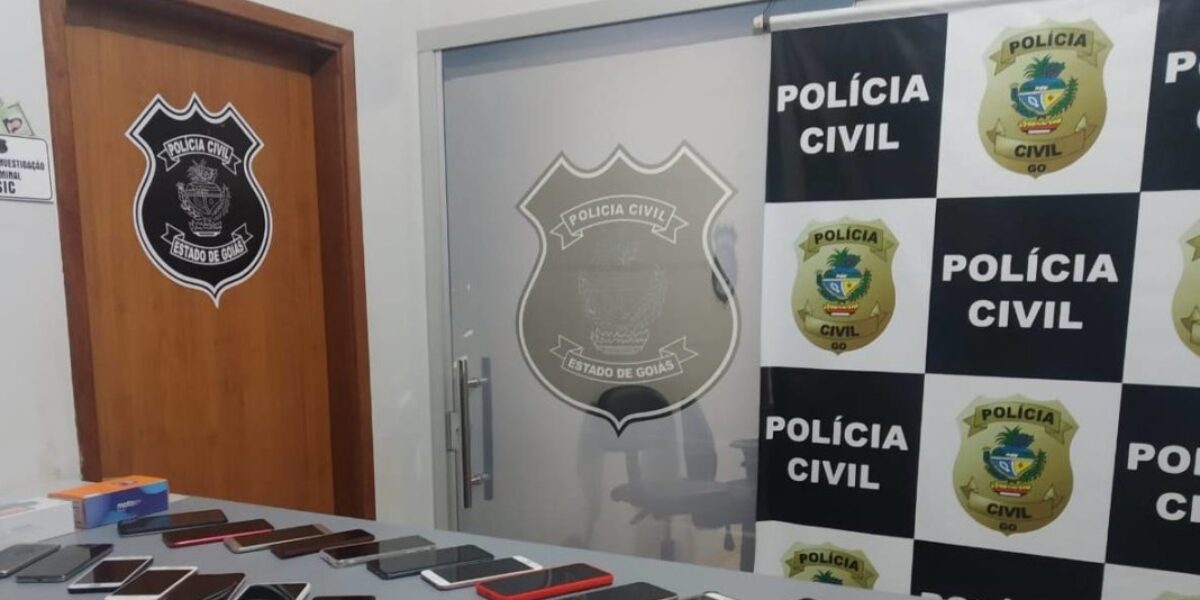 Operação apreende 28 celulares de origem duvidosa em Alexânia