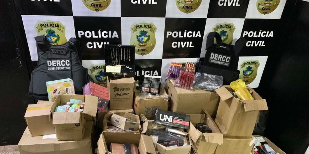 Polícia Civil recupera produtos adquiridos mediante fraude para revenda na internet