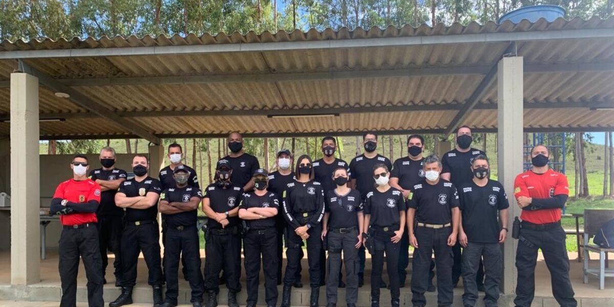 Policiais de Anápolis passam por treinamento de tiro