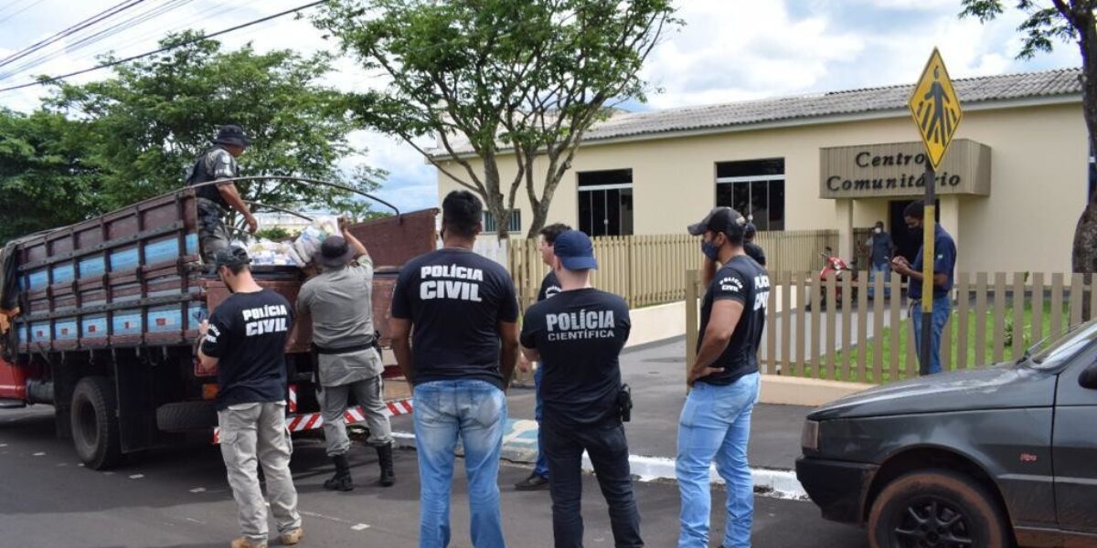 Forças policiais de Jataí promovem Natal Solidário com apoio de produtores rurais e empresários