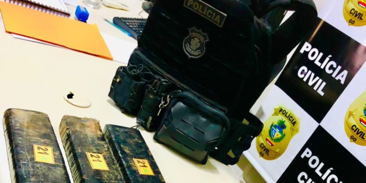 Traficante é preso em Formosa com seis quilos de maconha