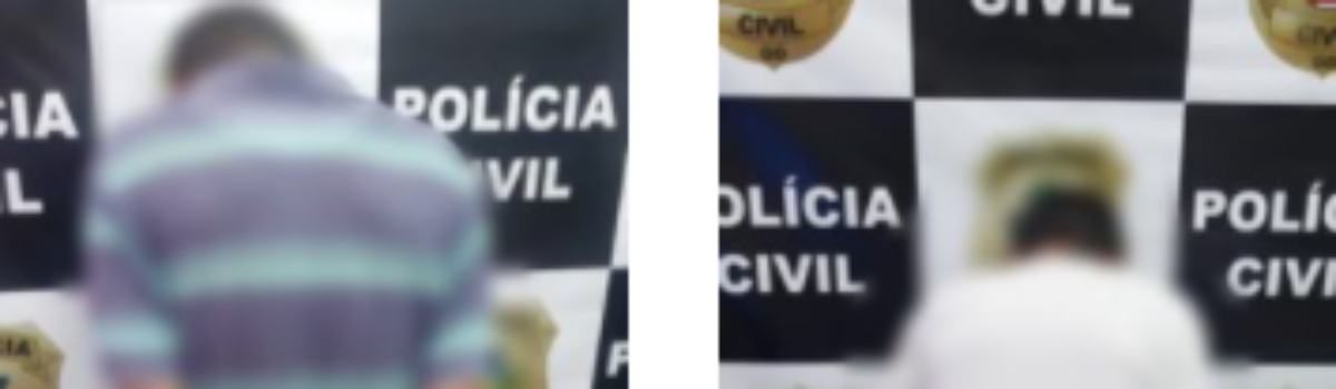 PC cumpre mandados de prisão, em Planaltina de Goiás