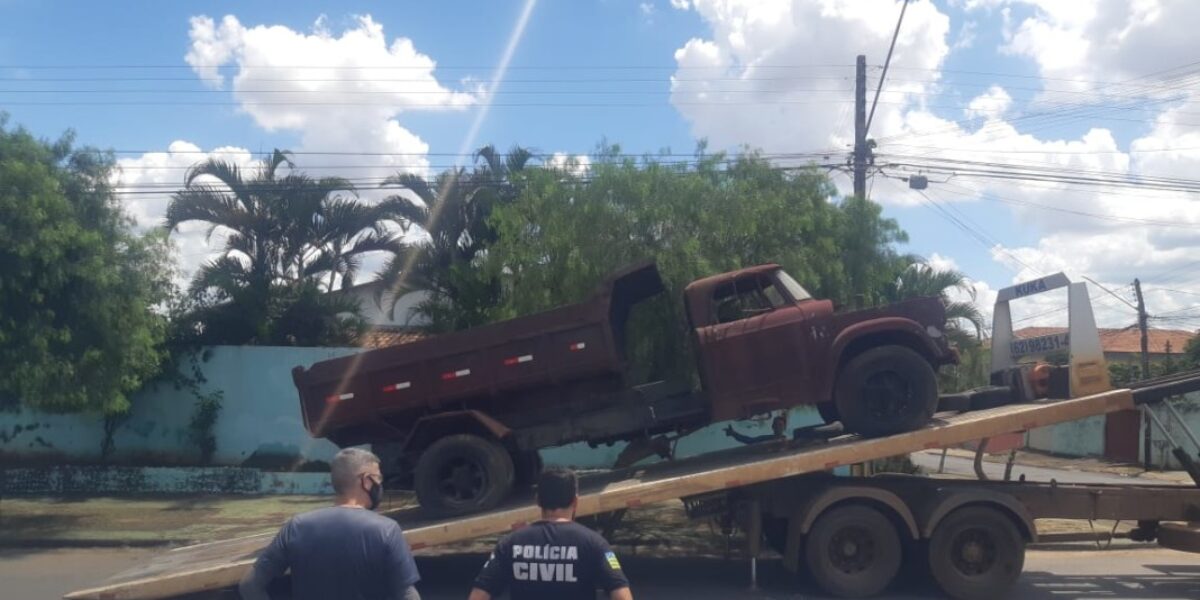 Polícia Civil recupera maquinário agrícola furtado em Aragoiânia