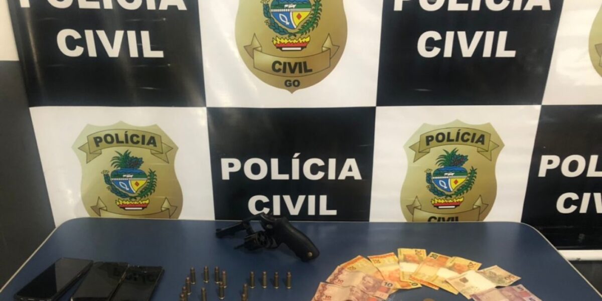Mulher é presa após disparos de arma de fogo em Crixás