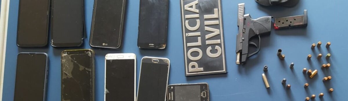 PC cumpre buscas e efetua prisão de suspeito de homicídio em Minaçu