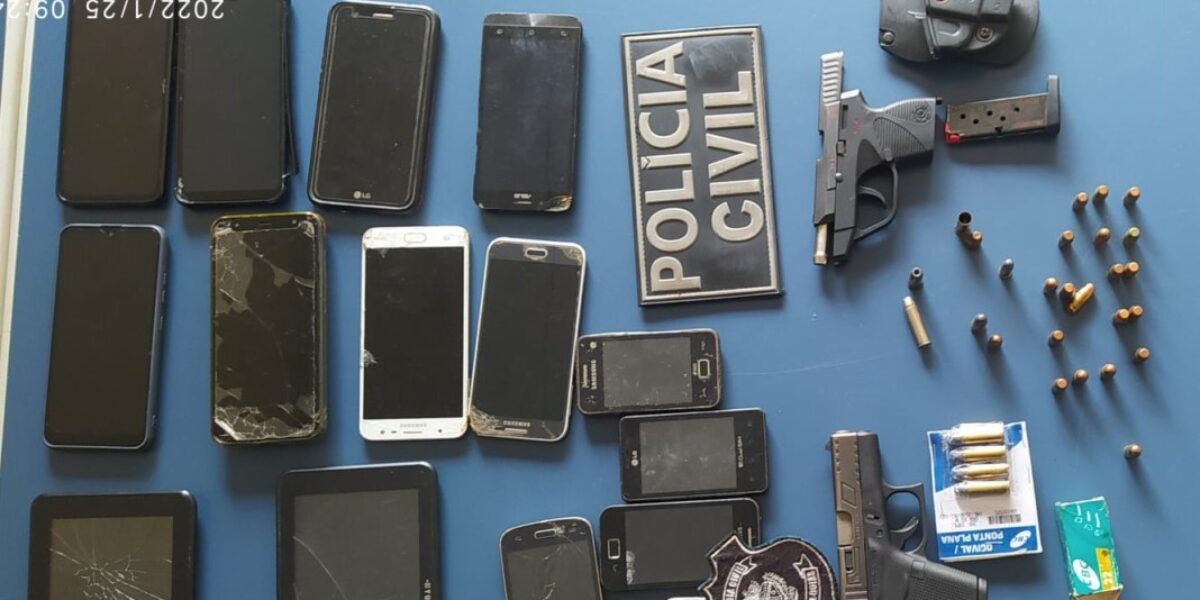 PC cumpre buscas e efetua prisão de suspeito de homicídio em Minaçu