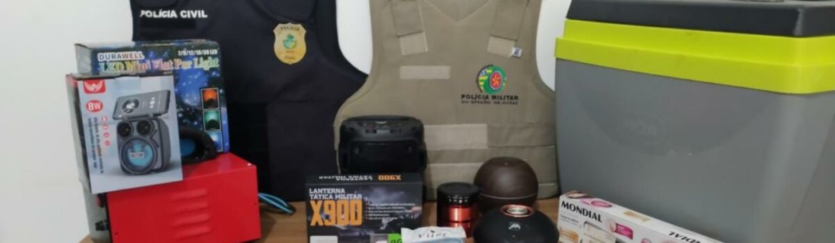 Homem é preso e três menores apreendidos por furto, em Bom Jesus