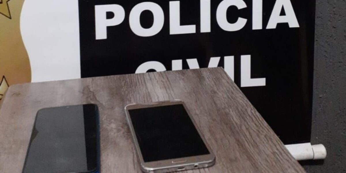 PC autua suspeitos de furto e receptação de celular em Crixás