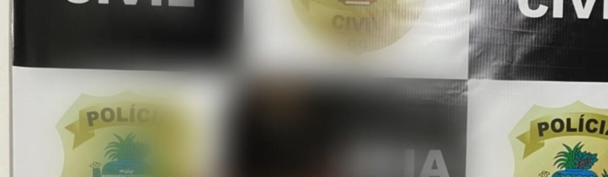 Polícia Civil prende foragido por feminicídio em Nova Crixás