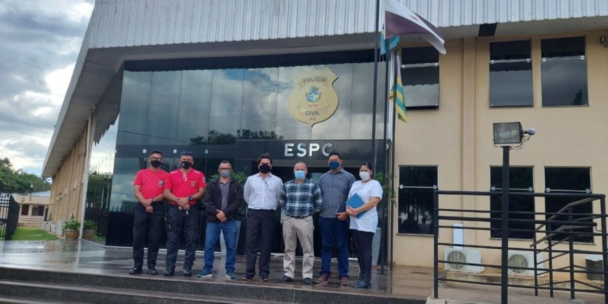 ESPC recebe visita de servidores da Secretaria de Estado de Segurança Pública do Estado do Mato Grosso