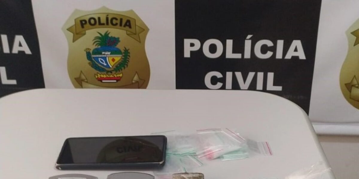 Homem é preso por tráfico de drogas, em Itapaci