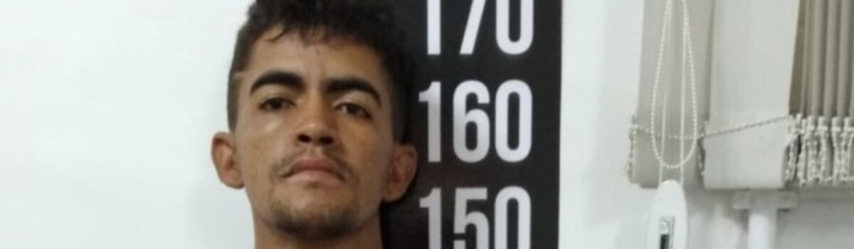 Após investigação de roubo a residência, PC prende suspeito em flagrante por homicídio tentado