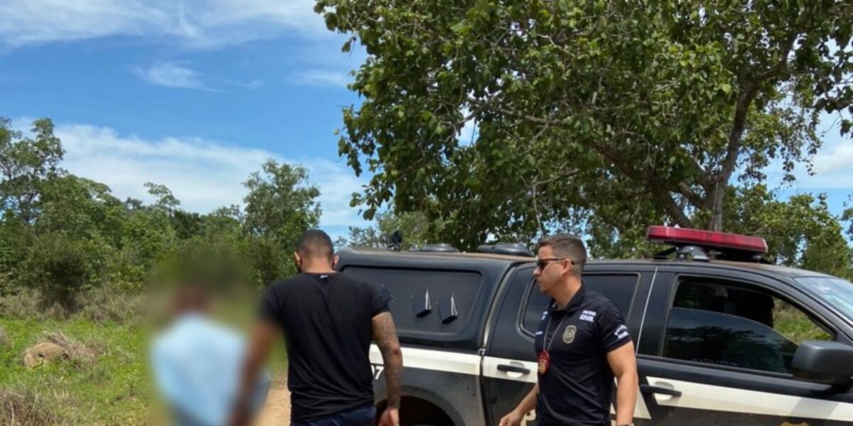 Suspeito de estuprar enteada de 13 anos, homem é preso em Porangatu