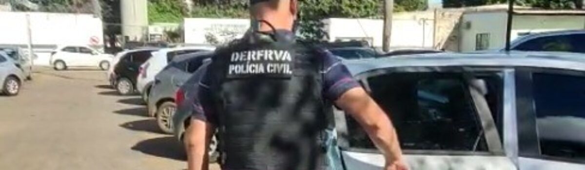 Dois são presos por revender veículos após locação