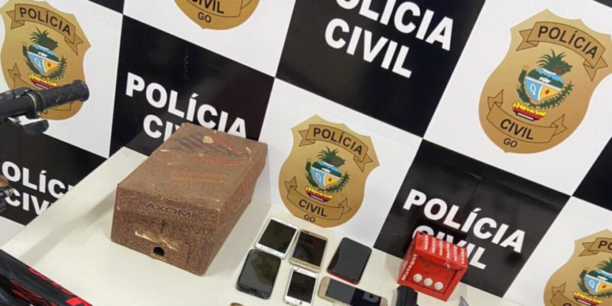 Jovem é preso em Morrinhos por tráfico e receptação