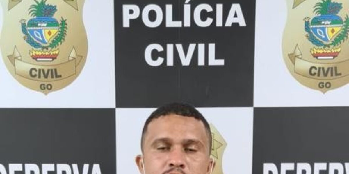 Preso suspeito de roubar moto na porta de um açougue em Aparecida de Goiânia