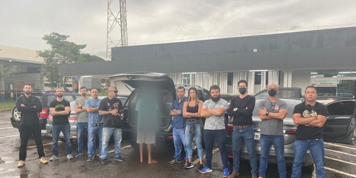 PCGO e PCDF prendem investigado por agredir companheira com cabos de madeira e tentar matá-la