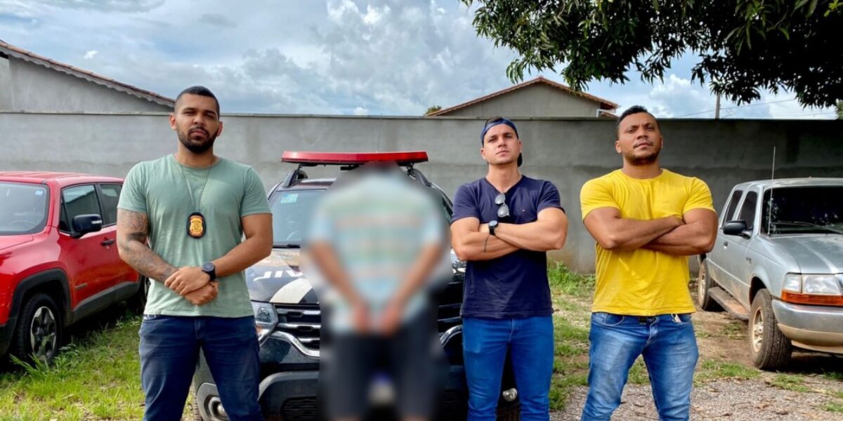 Com extensa ficha criminal, homem é preso por coagir sexualmente menor, em Bonópolis