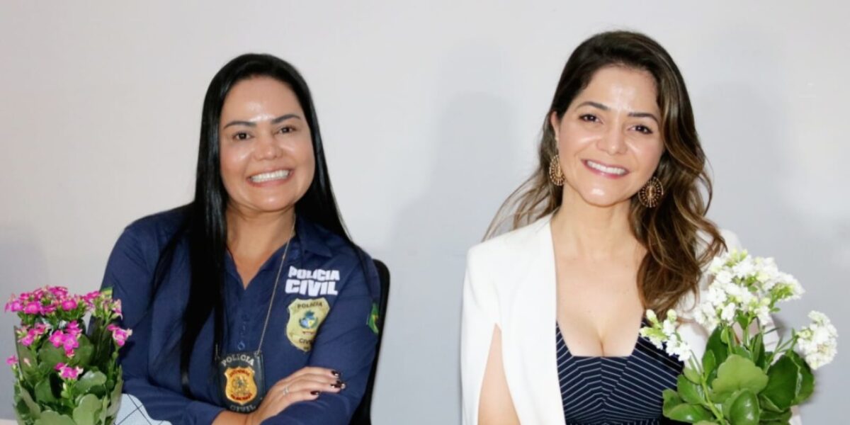 Equipe da Deam de Valparaíso participa de evento sobre violência doméstica