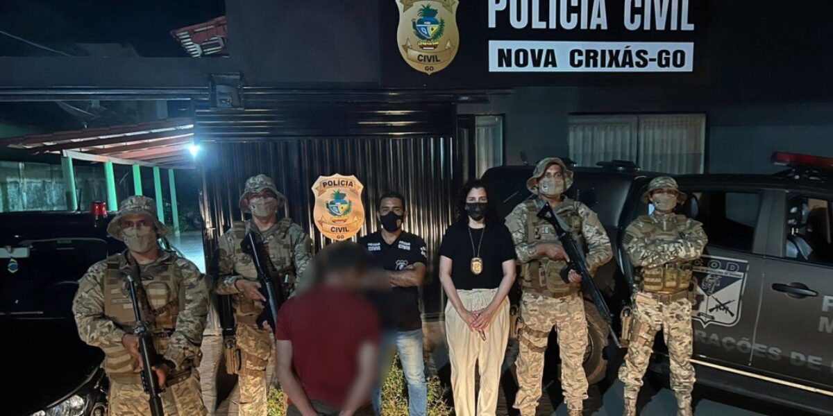 Suspeito de matar mãe de subtenente no TO é preso em Nova Crixás