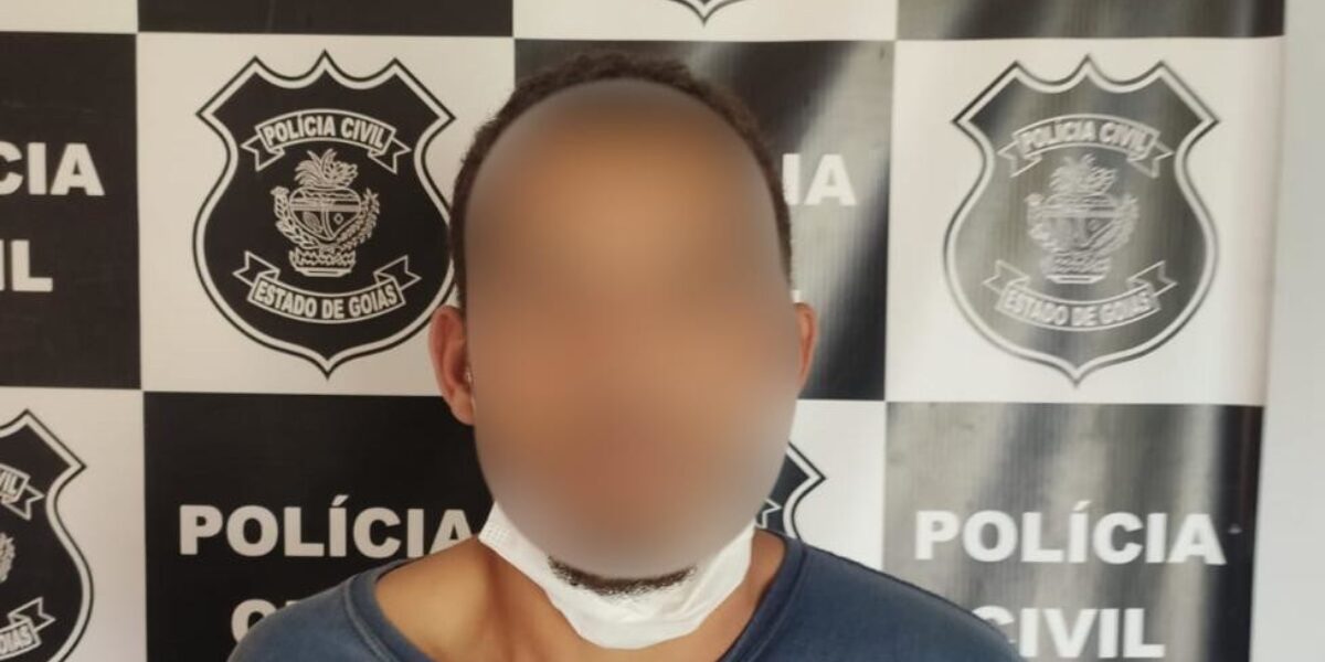 Preso em Alto Paraíso homem que tentou matar conhecido a golpes de facão