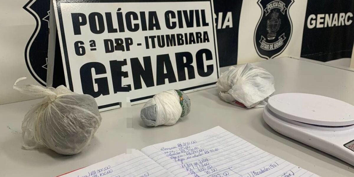 Investigado monitorado por tornozeleira eletrônica é preso por tráfico em Itumbiara