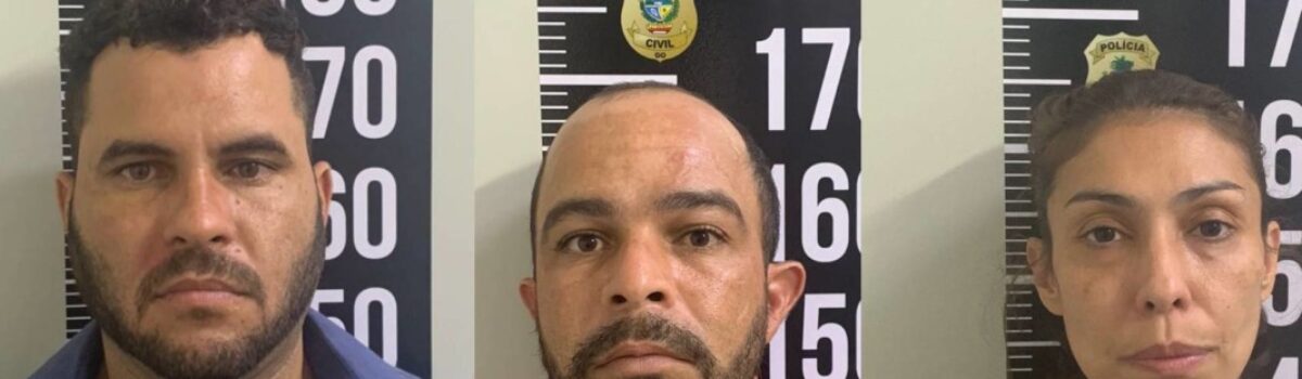 Preso em flagrante trio suspeito de aplicar golpes envolvendo compra e venda de imóveis